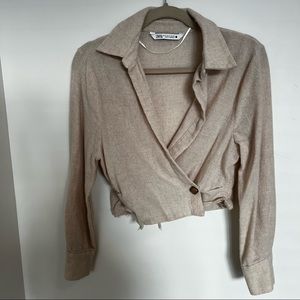 Zara Wrap Top